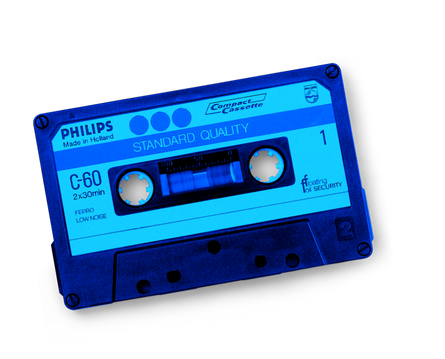 Cassette - Image décorative du bas de page